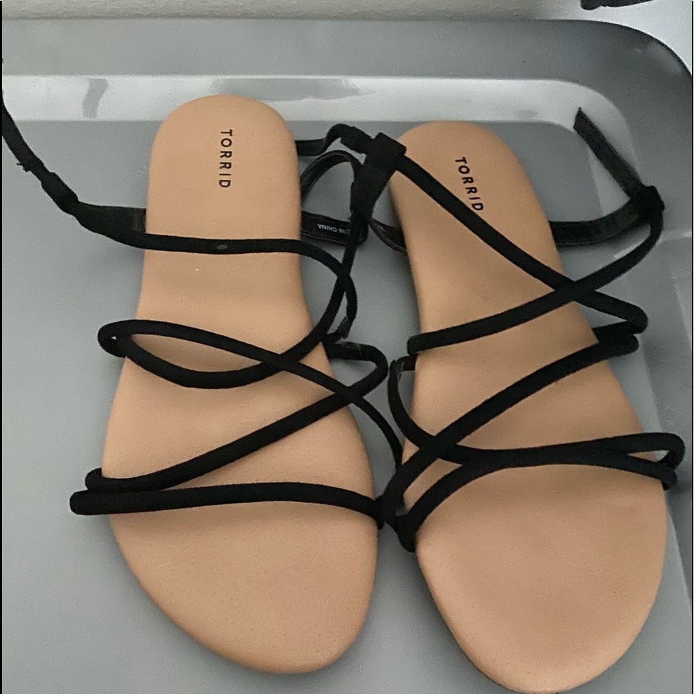 Torrid sandals size 12